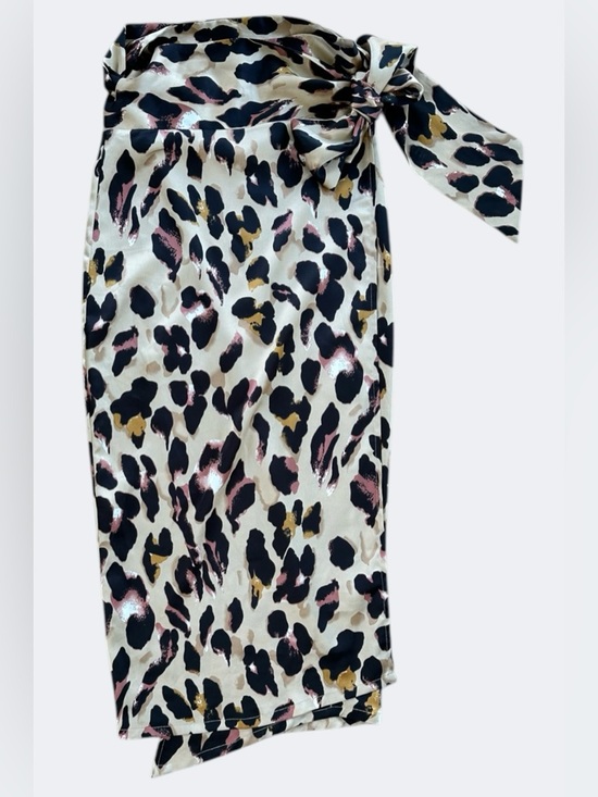 Never Fully Dressed Dresses & Skirts - Never fully dressed wrap skirt size S animal print